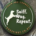 Sniff. Wag. Repeat. Luggage tag